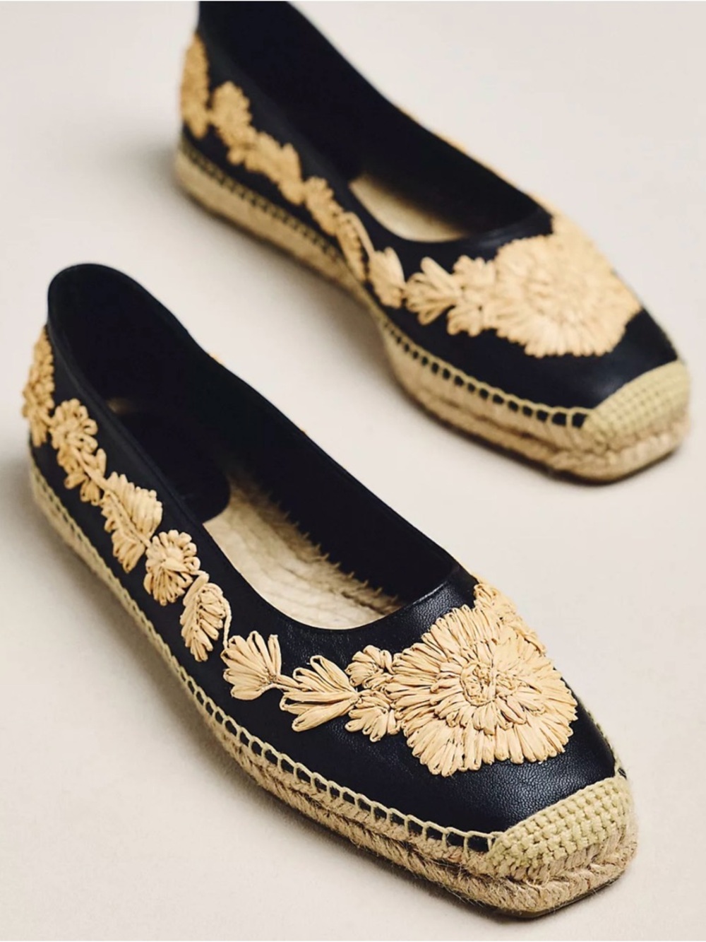 Castaner Paris Embroidered Espadrille Flats 🔥 Size 39 US 8-8.5